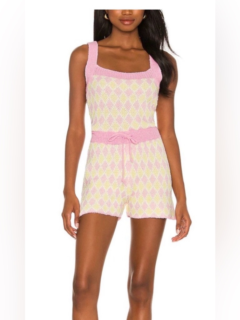 NWT Free People Dream‎ Diamondd shorts romper size large